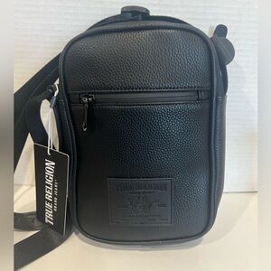 True Religion "NEWAL MAX" TR103990 Crossbody Bag Black NWT